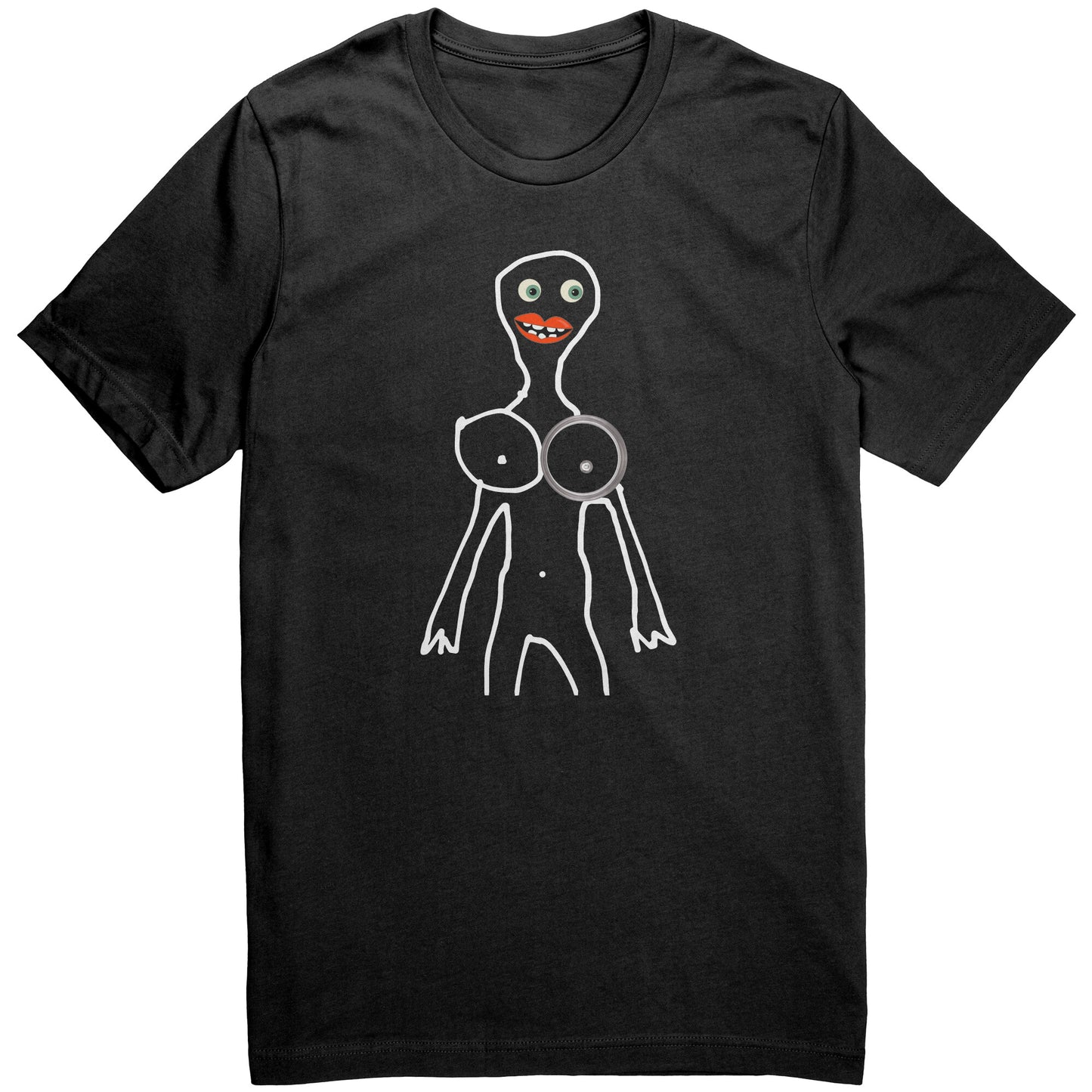 Ceiling Person #1 - Black T-Shirt
