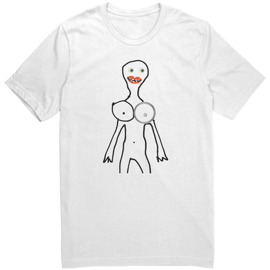 Ceiling Person #1 - White T-Shirt