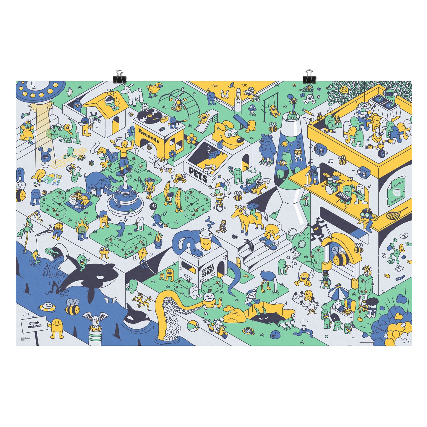 Drawn Together - 24x36 Poster