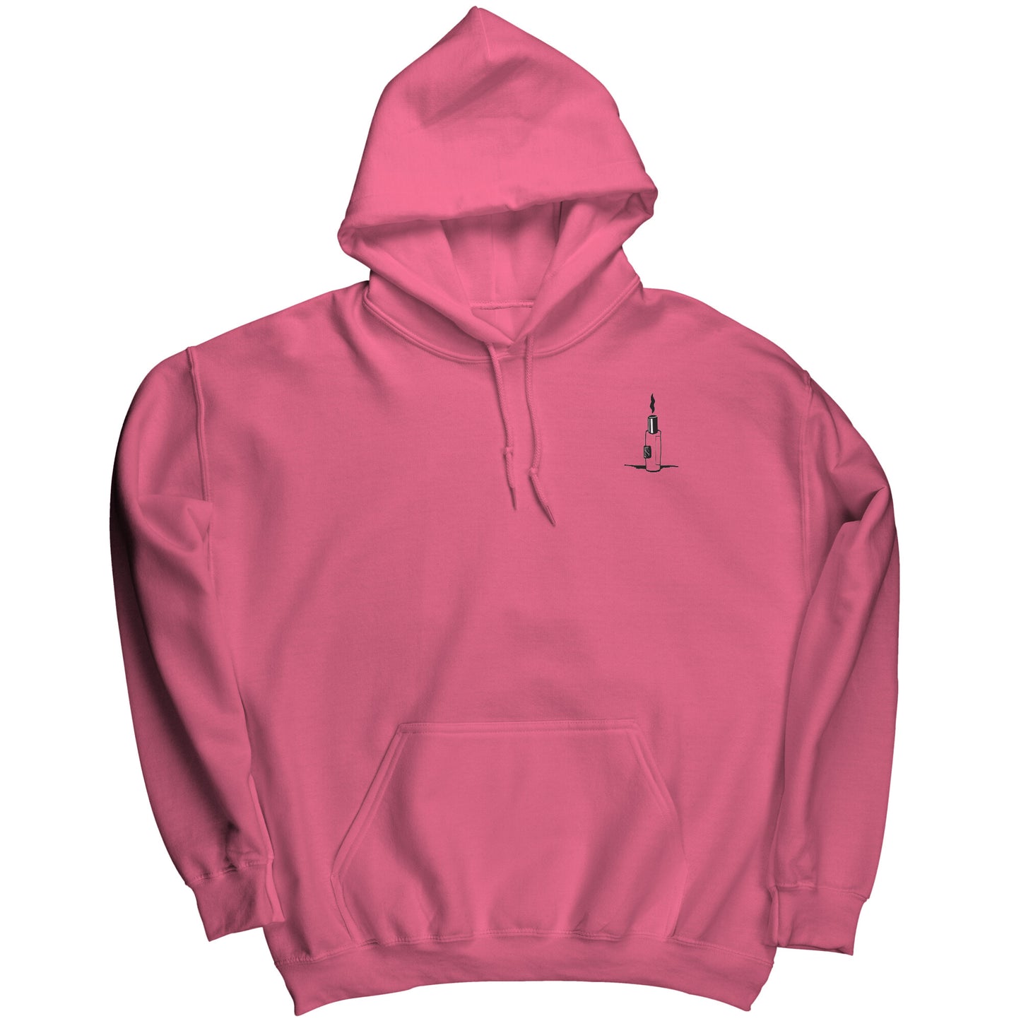 Jade - Car on fire Pink Hoodie