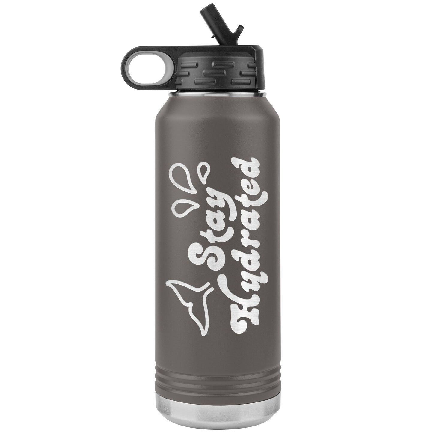 Stay Hydrated 02 - 32oz Insulated Water Bottle