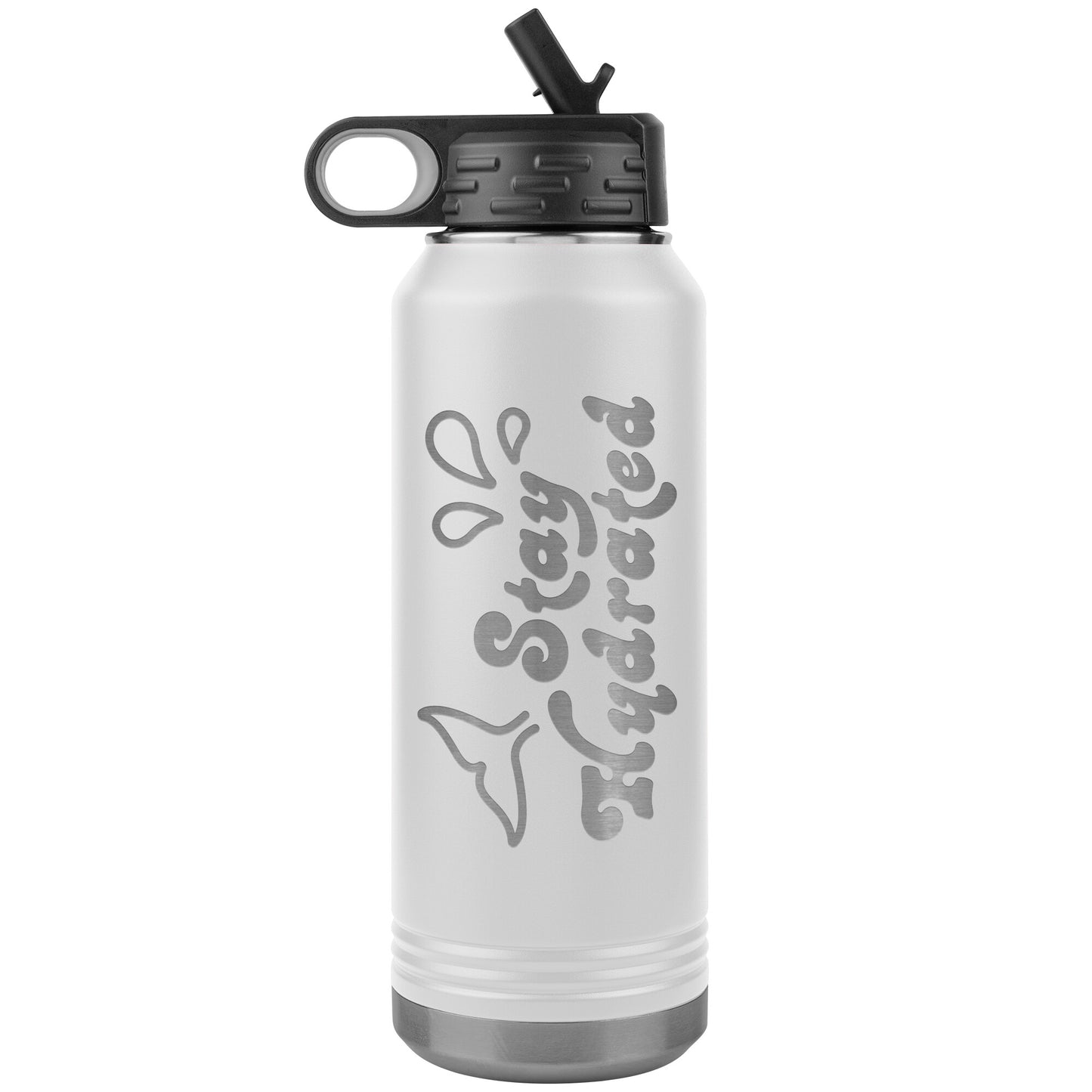 Stay Hydrated 02 - 32oz Insulated Water Bottle