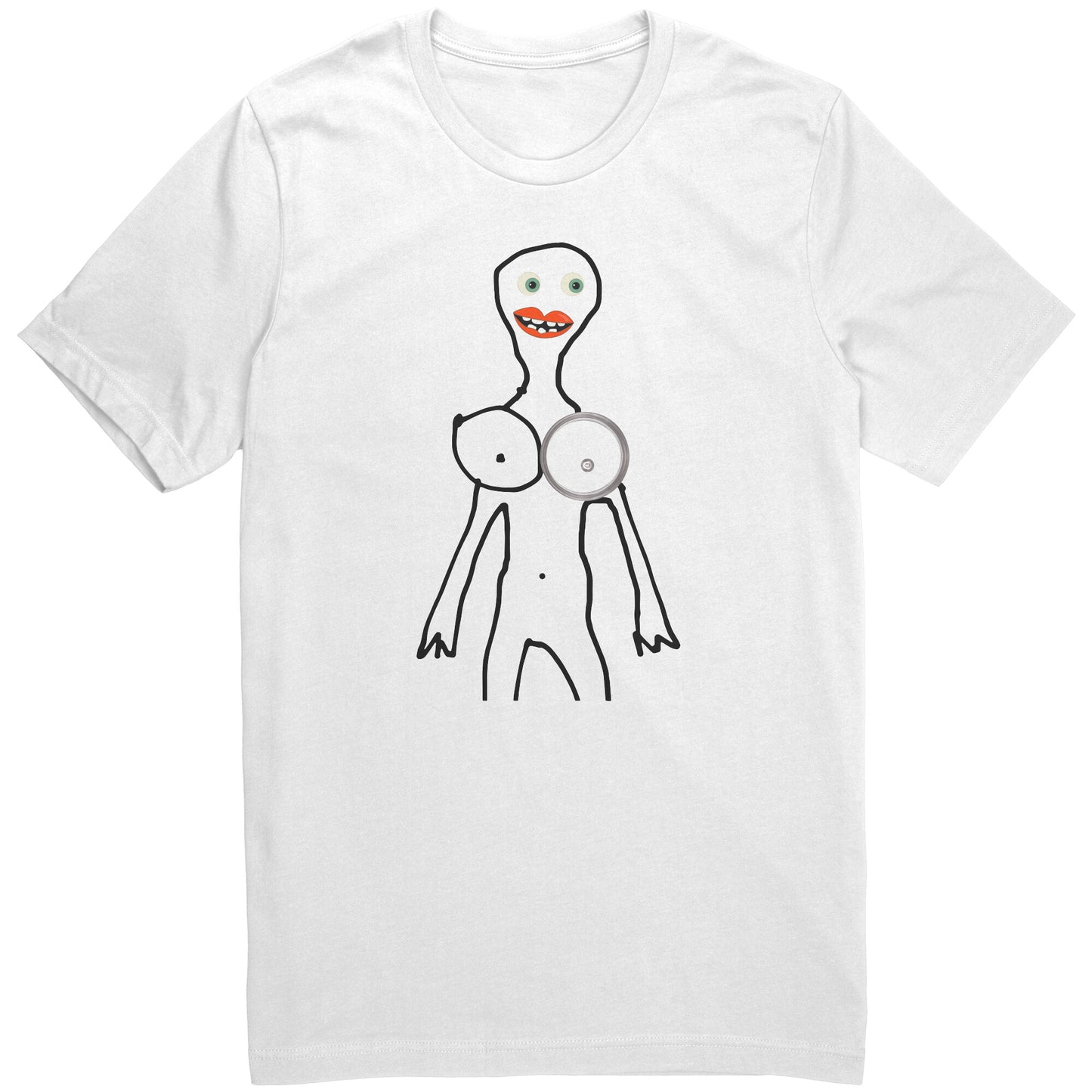 Ceiling Person #1 - White T-Shirt