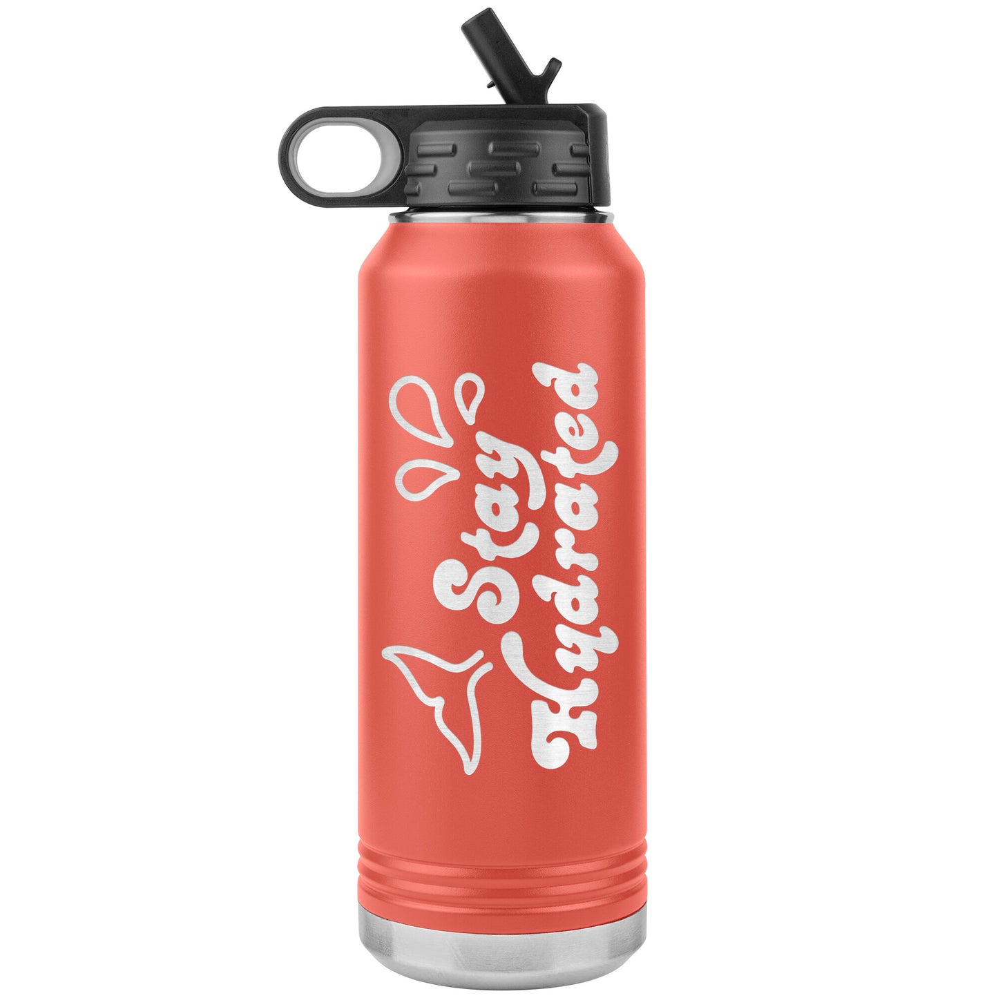 Stay Hydrated 02 - 32oz Insulated Water Bottle