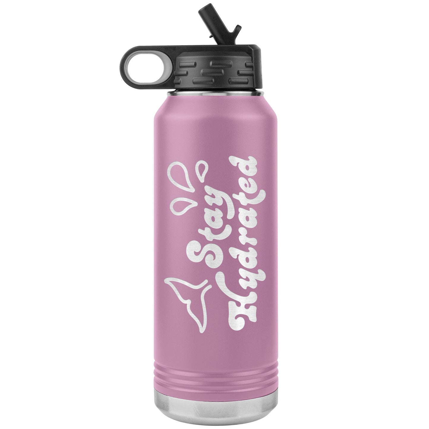 Stay Hydrated 02 - 32oz Insulated Water Bottle