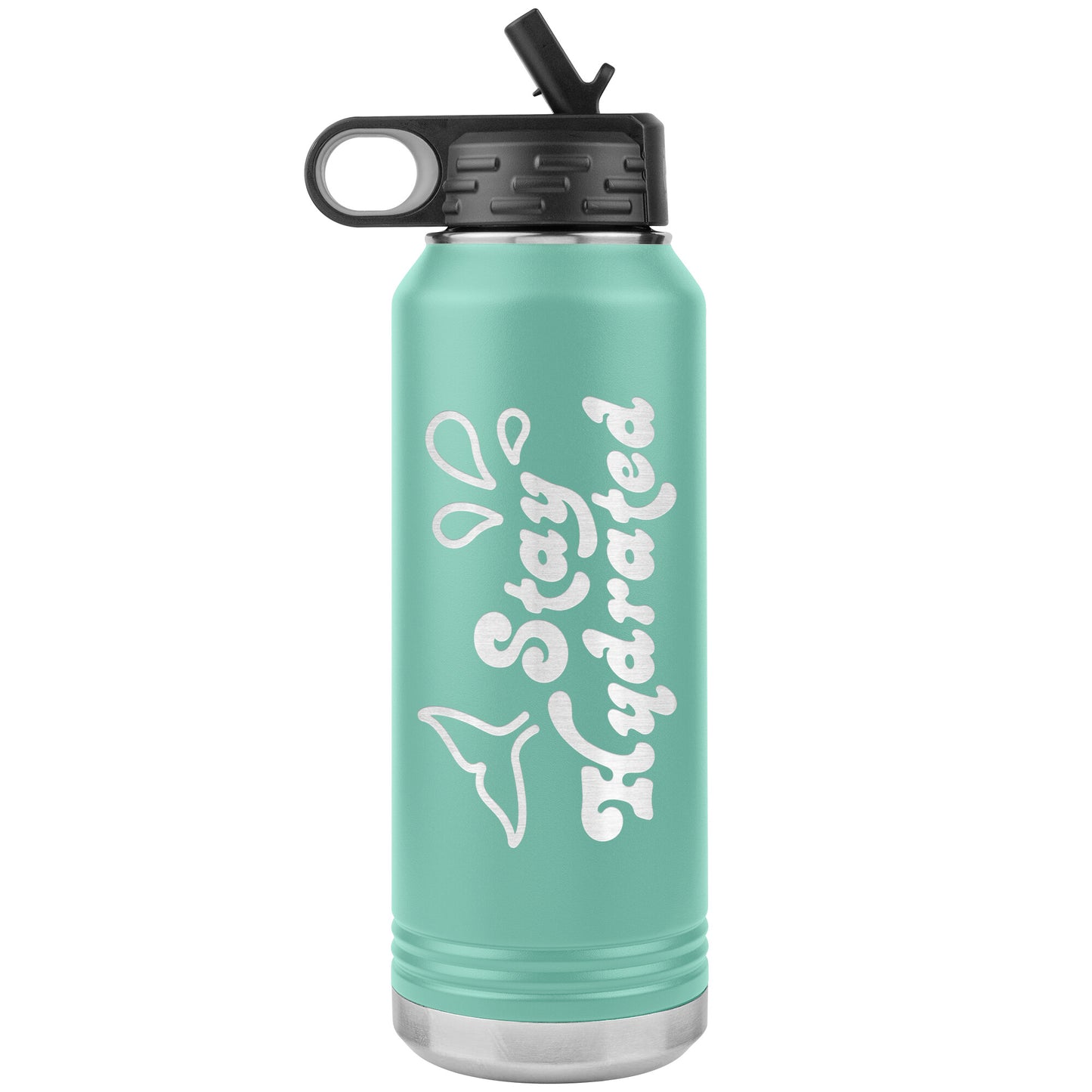 Stay Hydrated 02 - 32oz Insulated Water Bottle