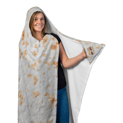 Tortilla Slap Challenge Hooded Blanket