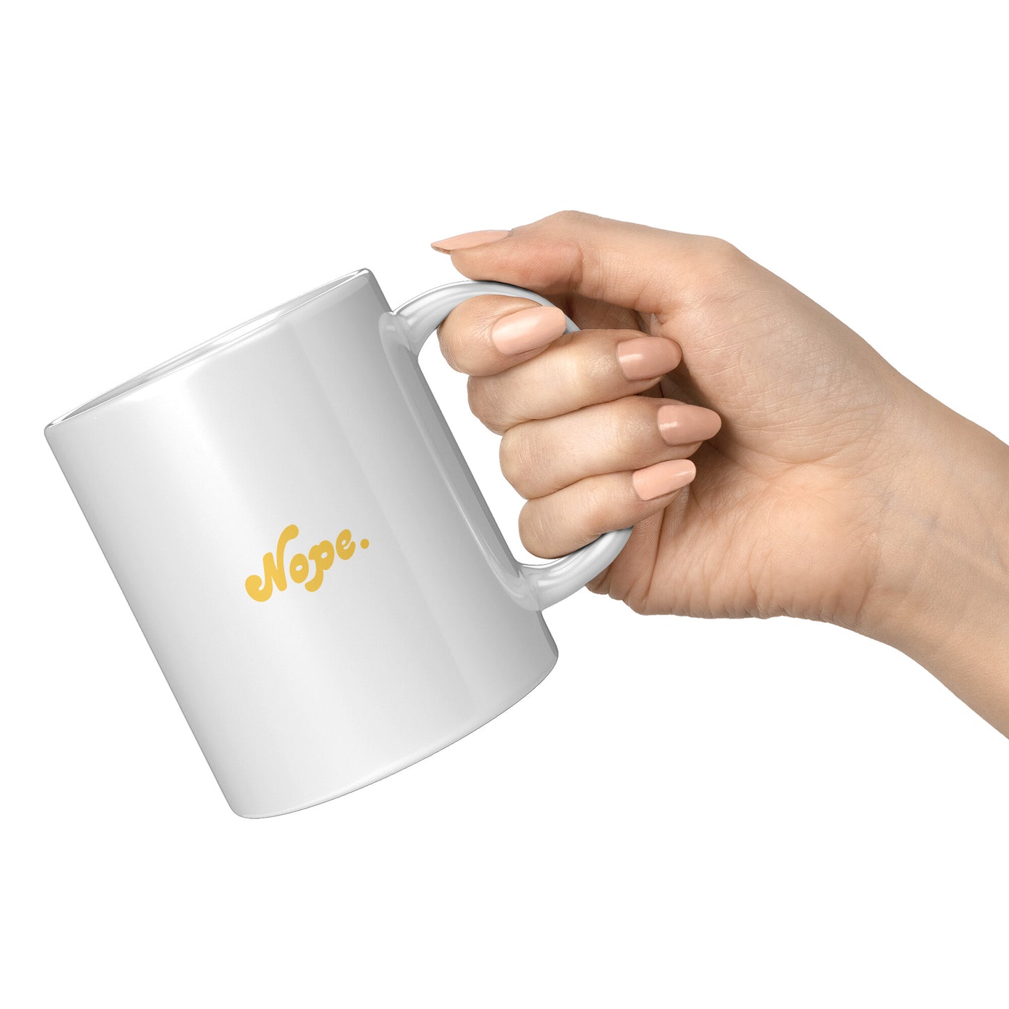 Yup Nope - 11oz White Mug